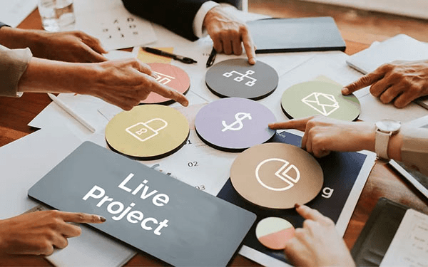 Live projects and industry assignments